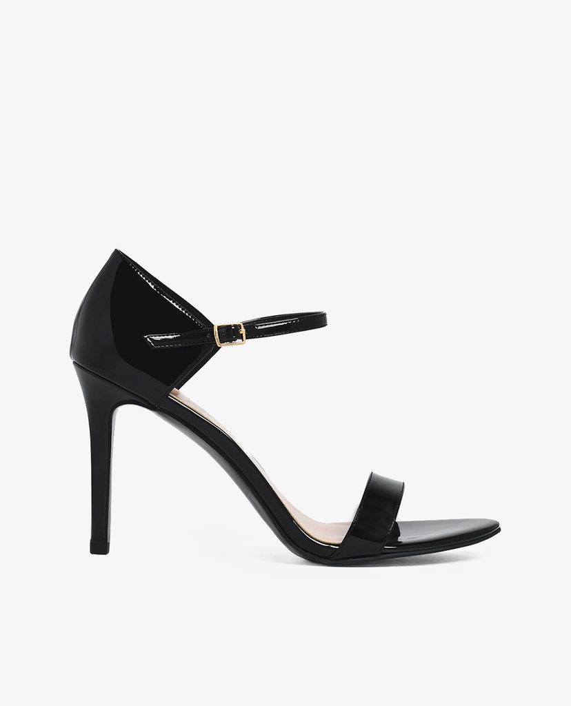 CHARLES & KEITH - Giày cao gót Metallic Ankle Strap Stiletto