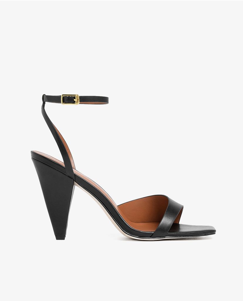 CHARLES & KEITH - Giày cao gót Asymmetric Strap Cone Heel
