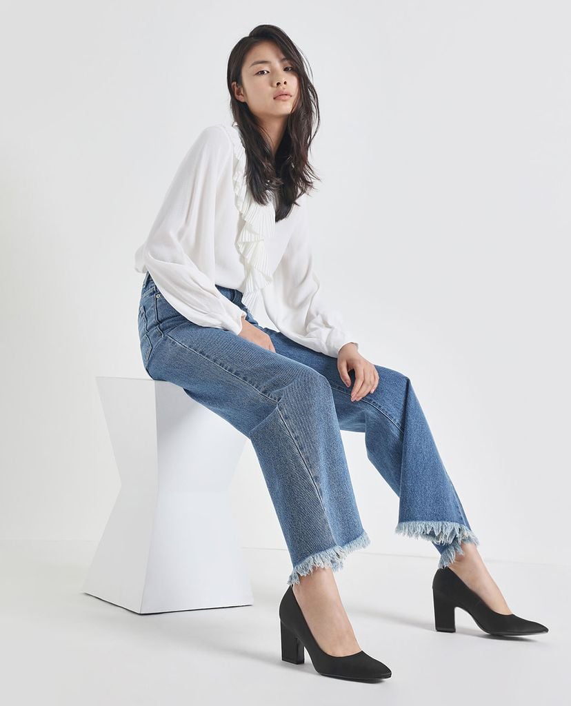CHARLES & KEITH - Giày cao gót đế vuông Blade