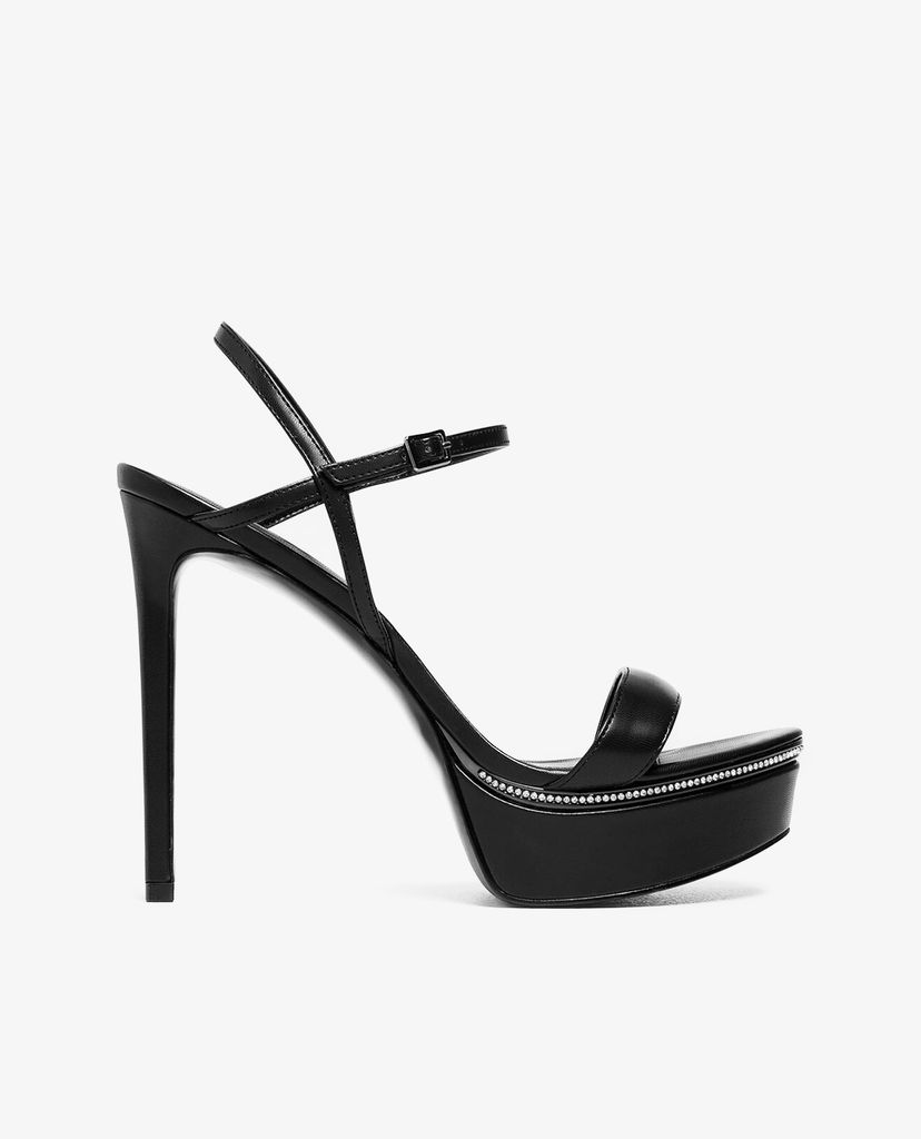 CHARLES & KEITH - Giày cao gót quai ngang Gem Encrusted