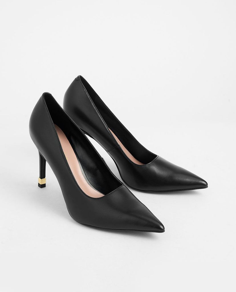 CHARLES & KEITH - Giày cao gót mũi nhọn Stiletto