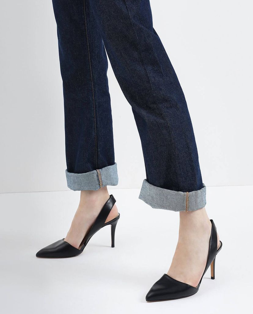CHARLES & KEITH - Giày cao gót mũi nhọn Thick Slingback