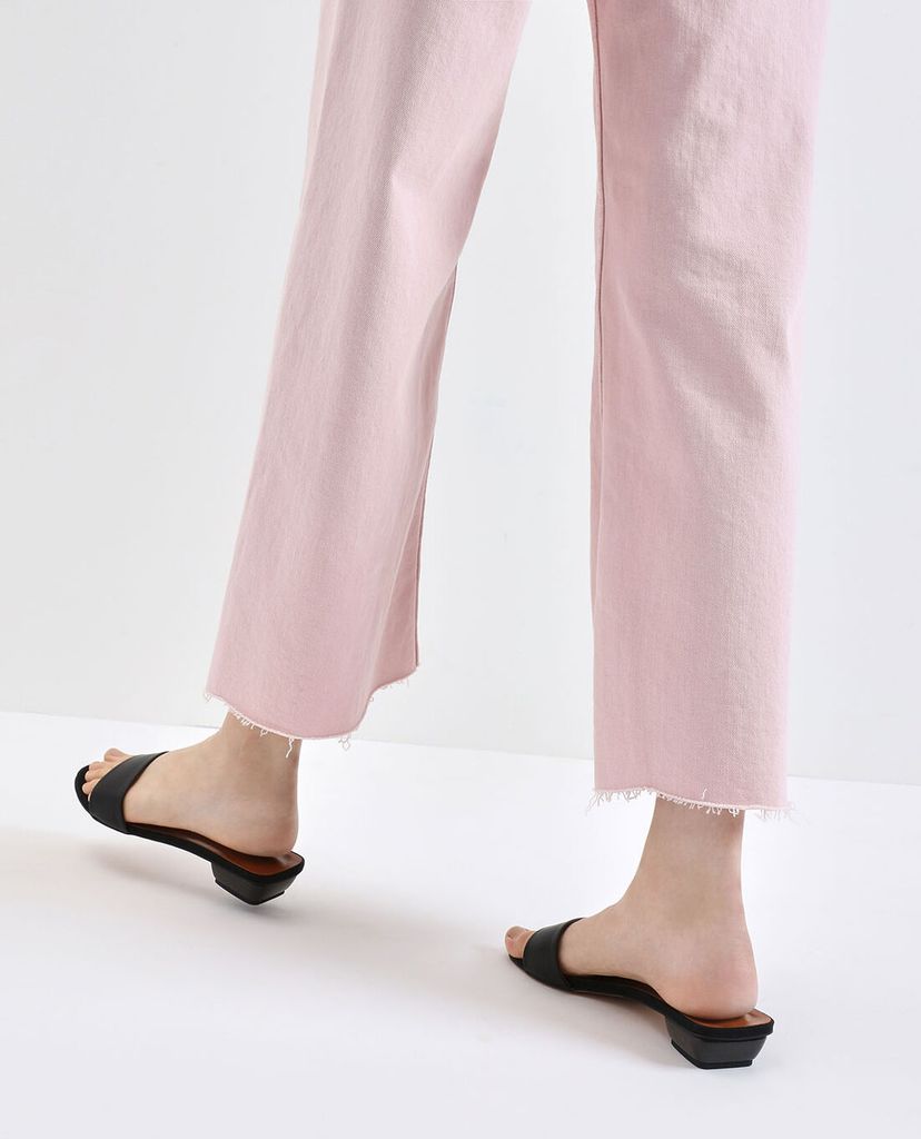 CHARLES & KEITH - Sandal nữ Stacked Heel Slide