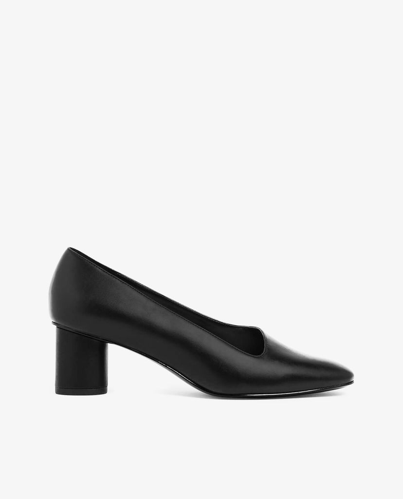 CHARLES & KEITH - Giày cao gót Asymmetric Cut Cylindrical