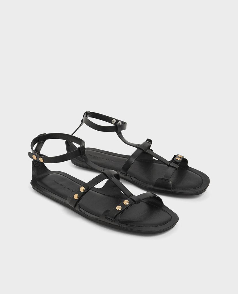 CHARLES & KEITH - Giày sandal Studded Gladiator