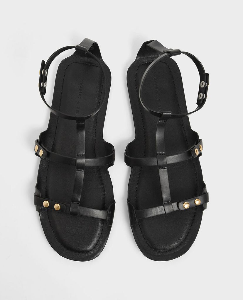 CHARLES & KEITH - Giày sandal Studded Gladiator