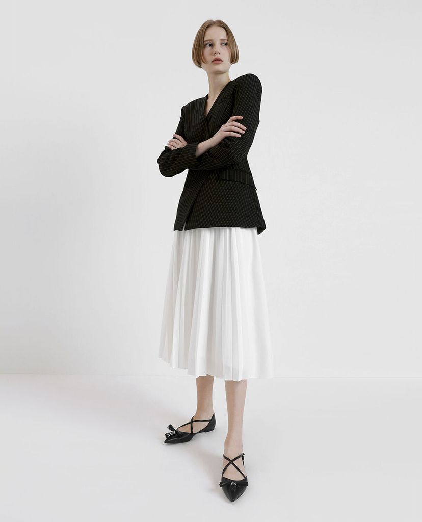 CHARLES & KEITH - Giày đế bệt Tassel Criss Cross Ballerina