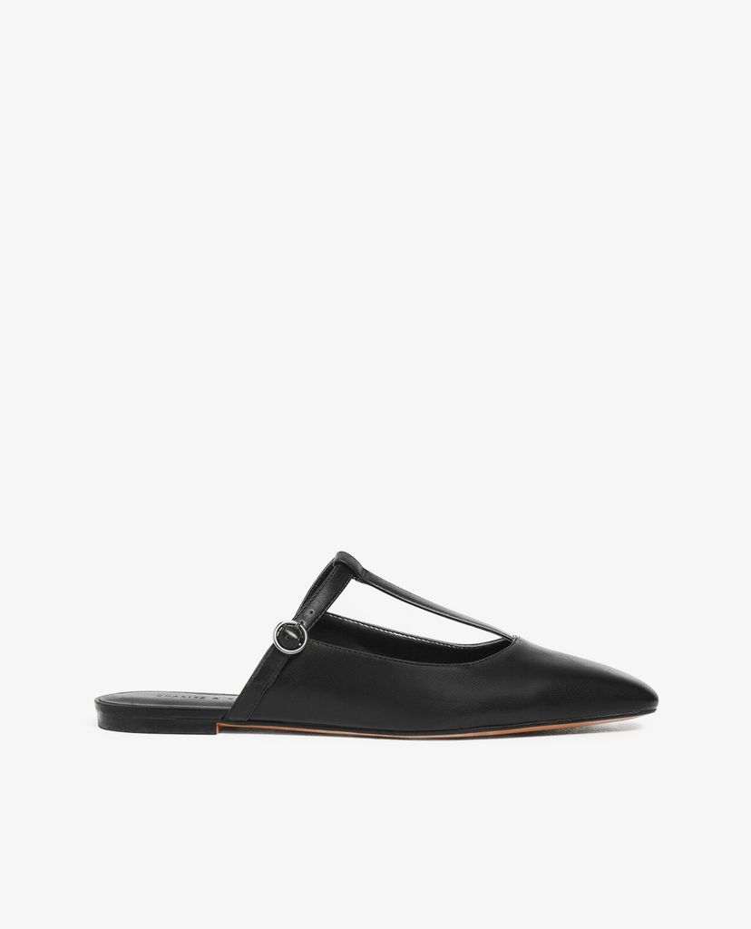 CHARLES & KEITH - Giày đế bệt T Bar Mules