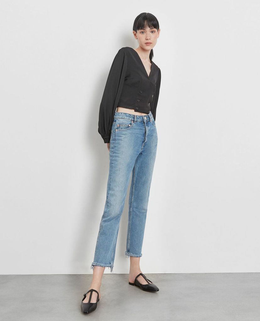 CHARLES & KEITH - Giày đế bệt T Bar Mules