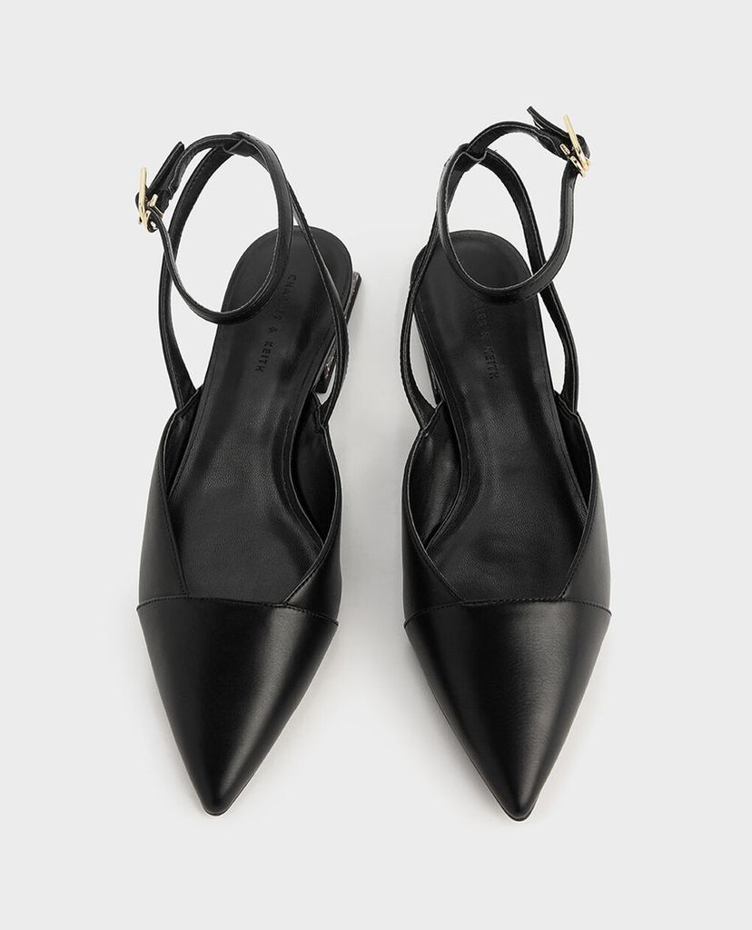 CHARLES & KEITH - Giày đế bệt Terrazzo Print Sculptural