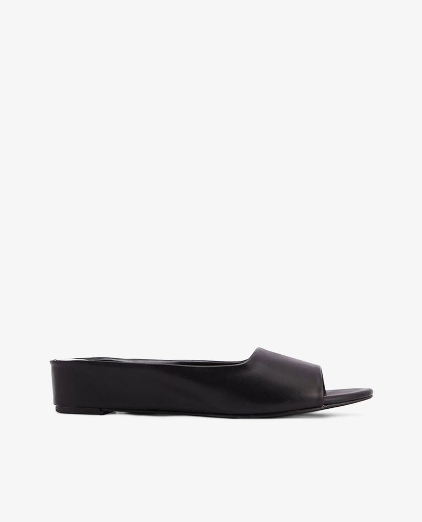 CHARLES & KEITH - Giày đế xuồng hở mũi Open Toe Slide