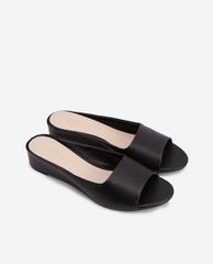CHARLES & KEITH - Giày đế xuồng hở mũi Open Toe Slide