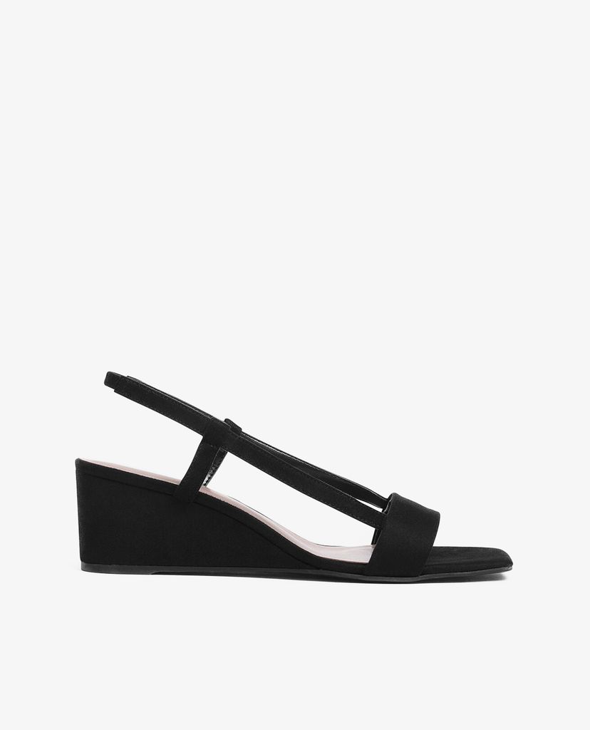 CHARLES & KEITH - Giày đế xuồng Square Toe Slingback