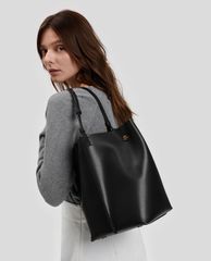 CHARLES & KEITH - Túi đeo vai nữ Whipstitch Trim Bucket