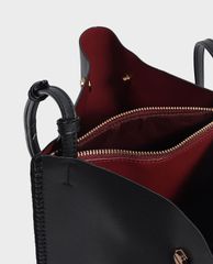 CHARLES & KEITH - Túi đeo vai nữ Whipstitch Trim Bucket