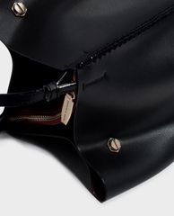 CHARLES & KEITH - Túi đeo vai nữ Whipstitch Trim Bucket