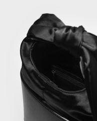 CHARLES & KEITH - Túi xách tay chữ nhật Black Bow Detail Handle