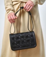 CHARLES & KEITH - Túi đeo vai nữ Weave Detail