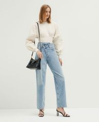 CHARLES & KEITH - Túi đeo vai nữ chữ nhật Double Handle