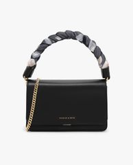 CHARLES & KEITH - Túi xách tay chữ nhật nắp gập