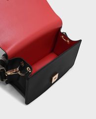 CHARLES & KEITH - Túi xách tay chữ nhật nắp gập