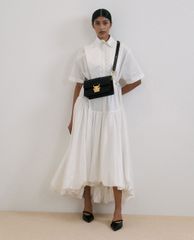 CHARLES & KEITH - Túi đeo vai phom chữ nhật Metallic Push Lock