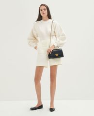 CHARLES & KEITH - Túi đeo vai nữ chữ nhật Chain Strap Evening