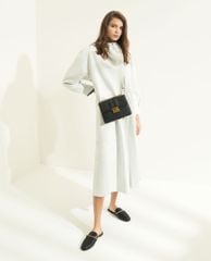 CHARLES & KEITH - Túi đeo vai phom chữ nhật Metallic Push Lock