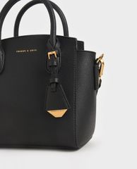 CHARLES & KEITH - Túi xách nữ phom vuông Double Handle Trapeze