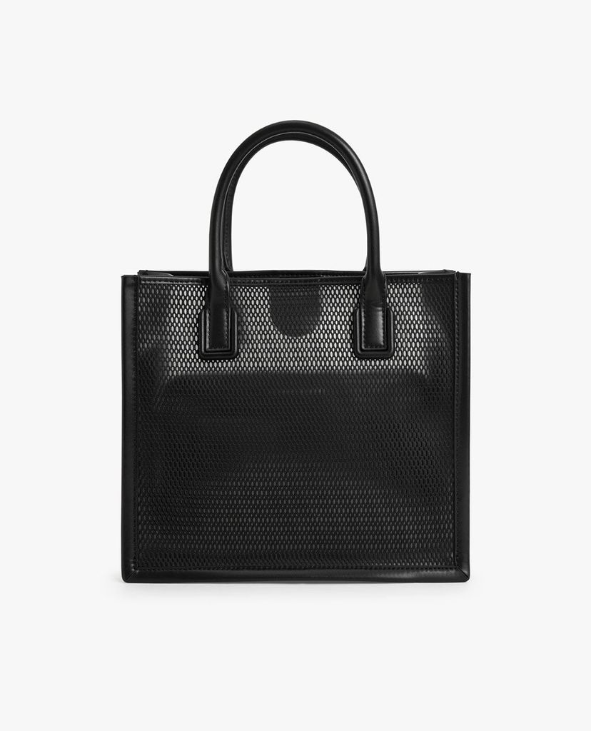 CHARLES & KEITH - Túi tote nữ hình vuông Double Handle