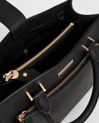 CHARLES & KEITH - Túi xách nữ chữ nhật Double Handle Front Zip Tote