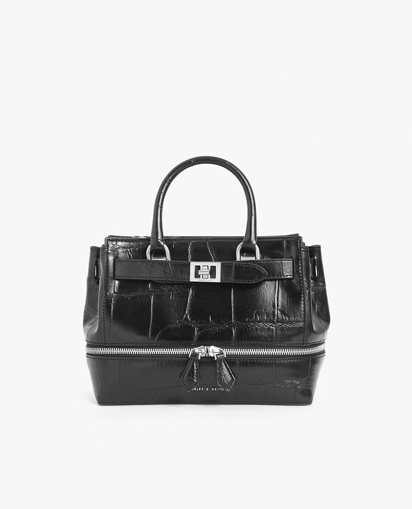 CHARLES & KEITH - Túi đeo vai nữ Two Way Zip