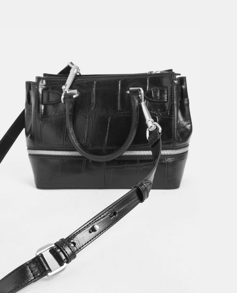 CHARLES & KEITH - Túi đeo vai nữ Two Way Zip