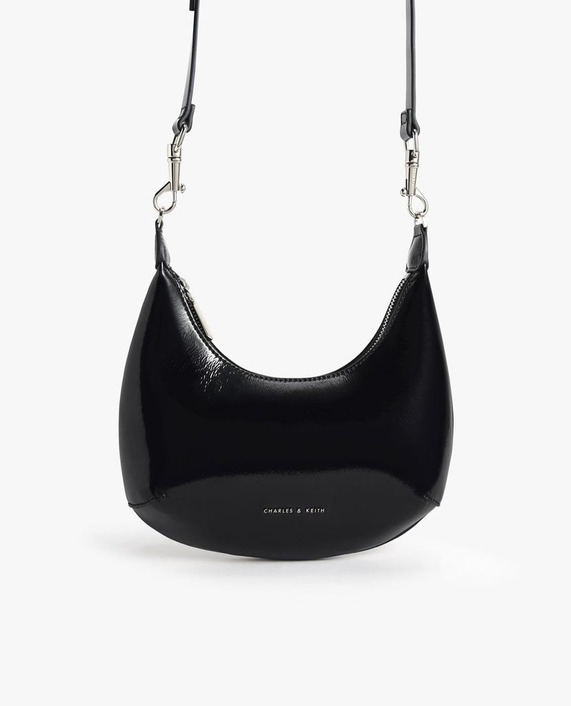 CHARLES & KEITH - Túi đeo vai nữ phối ngọc trai thời trang