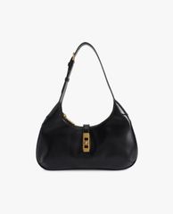 CHARLES & KEITH - Túi đeo vai nữ hình thang Metallic Accent Hobo