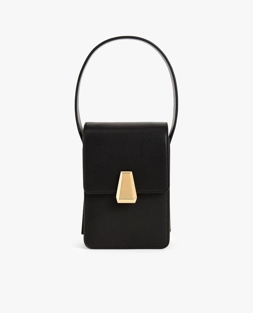 CHARLES & KEITH - Túi đeo chéo nữ chữ nhật Elongated Front Flap