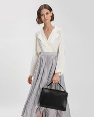 CHARLES & KEITH - Túi xách tay nữ chữ nhật thời trang