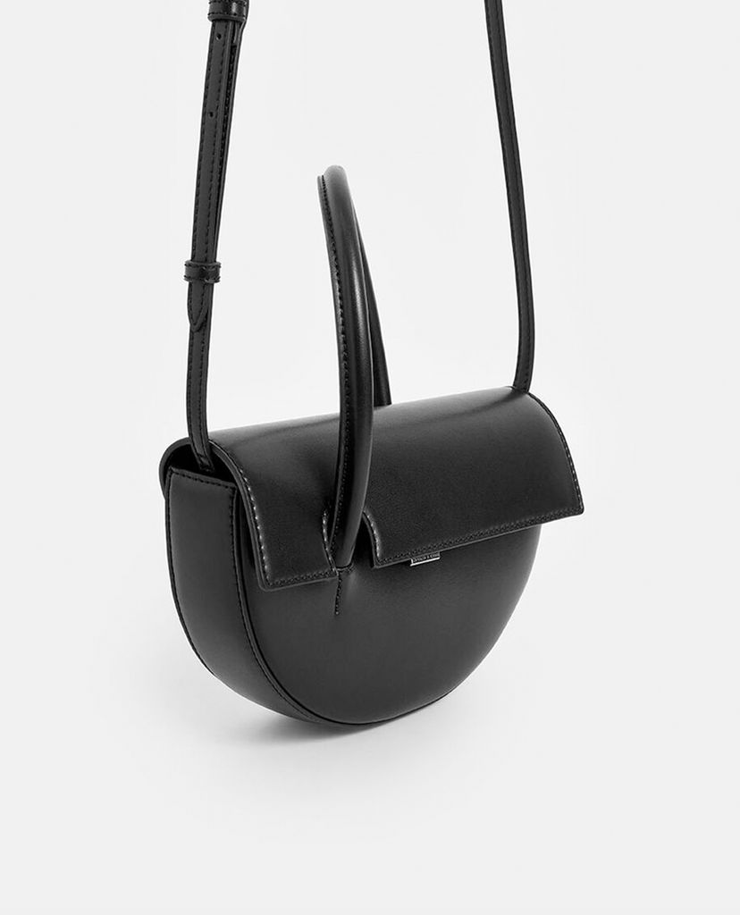 CHARLES & KEITH - Túi xách tay nữ Semi Circle Bag