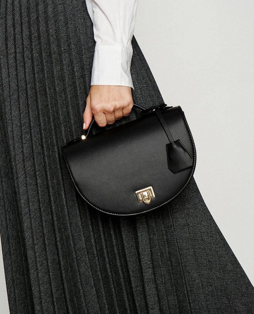 CHARLES & KEITH - Túi xách tay nữ Top Handle Saddle