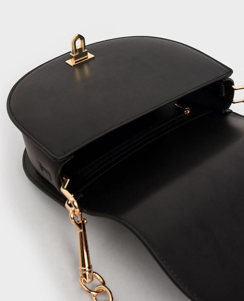 CHARLES & KEITH - Túi xách tay nữ Top Handle Saddle