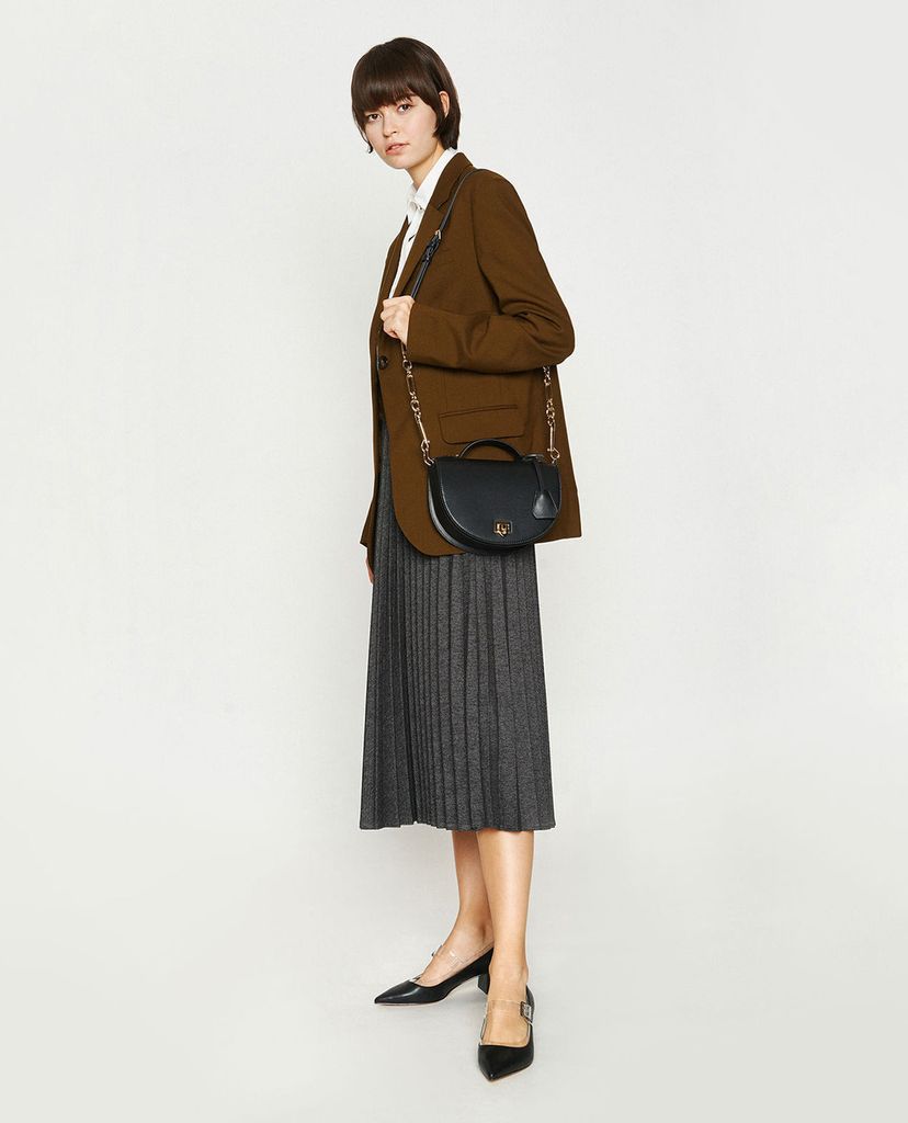 CHARLES & KEITH - Túi xách tay nữ Top Handle Saddle
