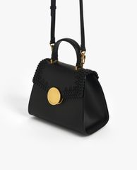 CHARLES & KEITH - Túi xách tay nữ hình thang Woven Top