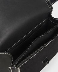 CHARLES & KEITH - Túi xách nữ nắp gập chữ nhật Turn Lock Chain