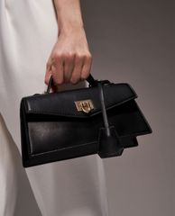 CHARLES & KEITH - Túi xách tay phom chữ nhật Trapeze