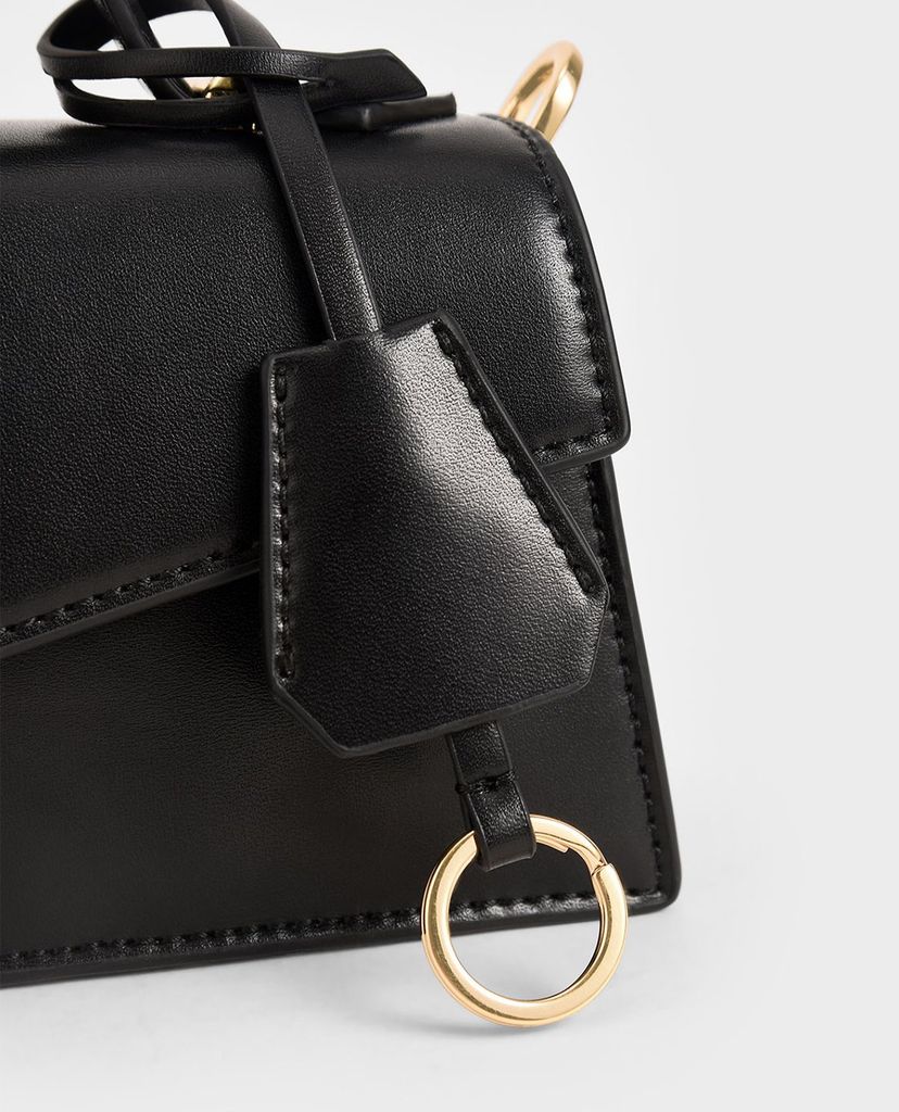 CHARLES & KEITH - Túi xách tay phom chữ nhật Trapeze