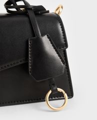 CHARLES & KEITH - Túi xách tay phom chữ nhật Trapeze