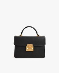 CHARLES & KEITH - Túi đeo vai phom chữ nhật Croc Effect Chain Shoulder