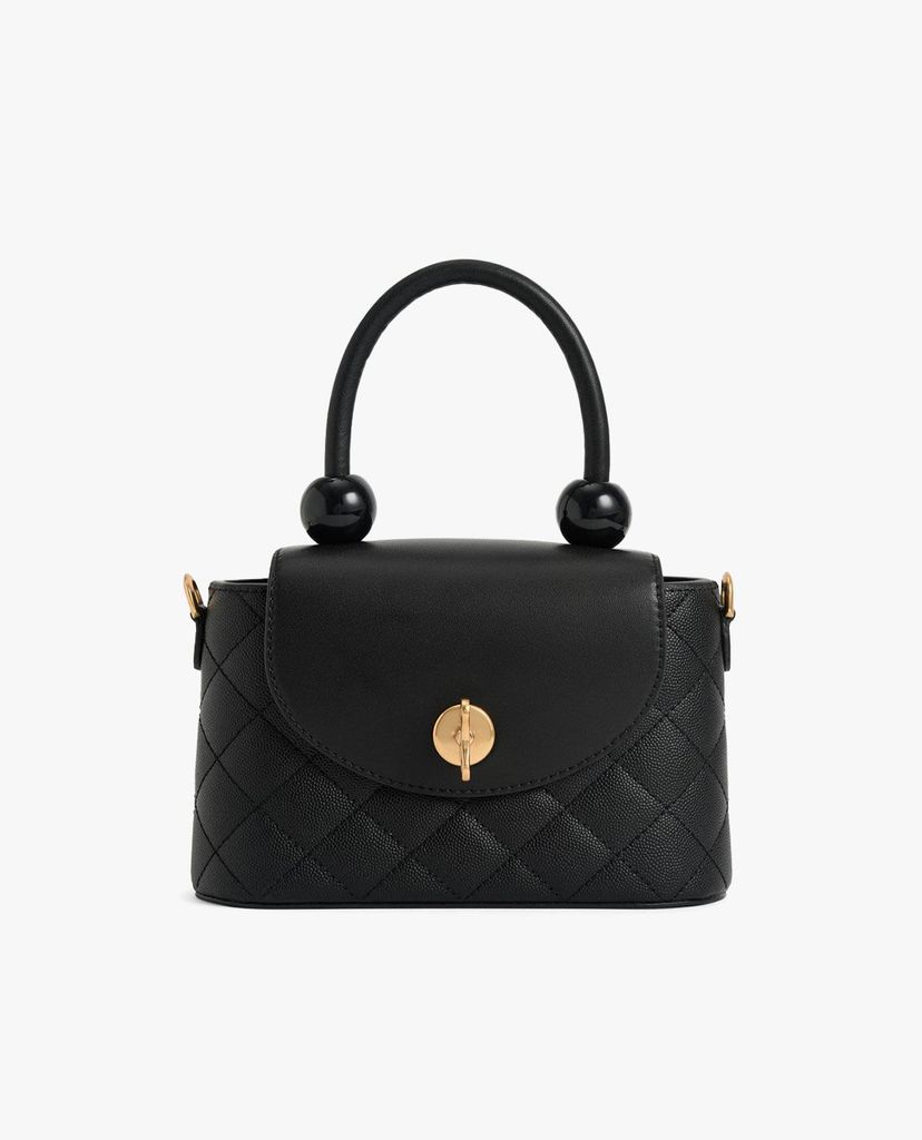 CHARLES & KEITH - Túi xách nữ tay cầm tròn thời trang