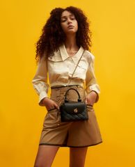 CHARLES & KEITH - Túi xách nữ tay cầm tròn thời trang