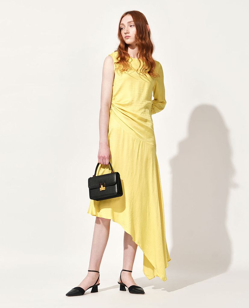 CHARLES & KEITH - Túi xách tay chữ nhật Small Chunky Chain Strap